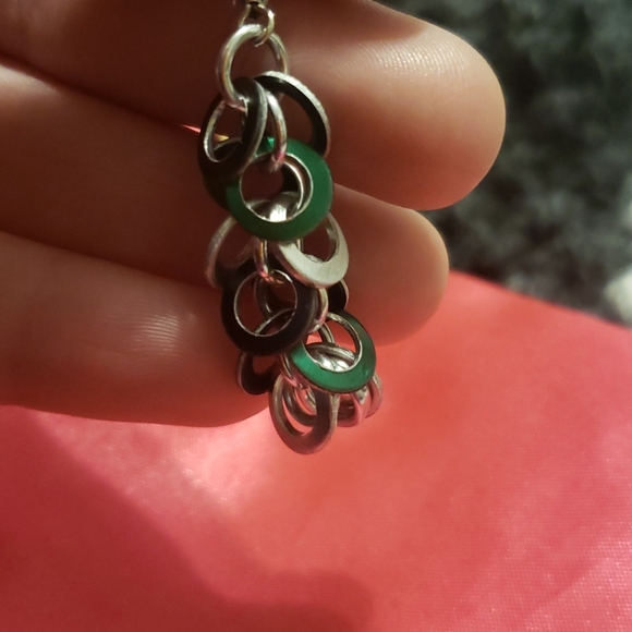 Ring Cluster Earring Set - Picture 4 of 4